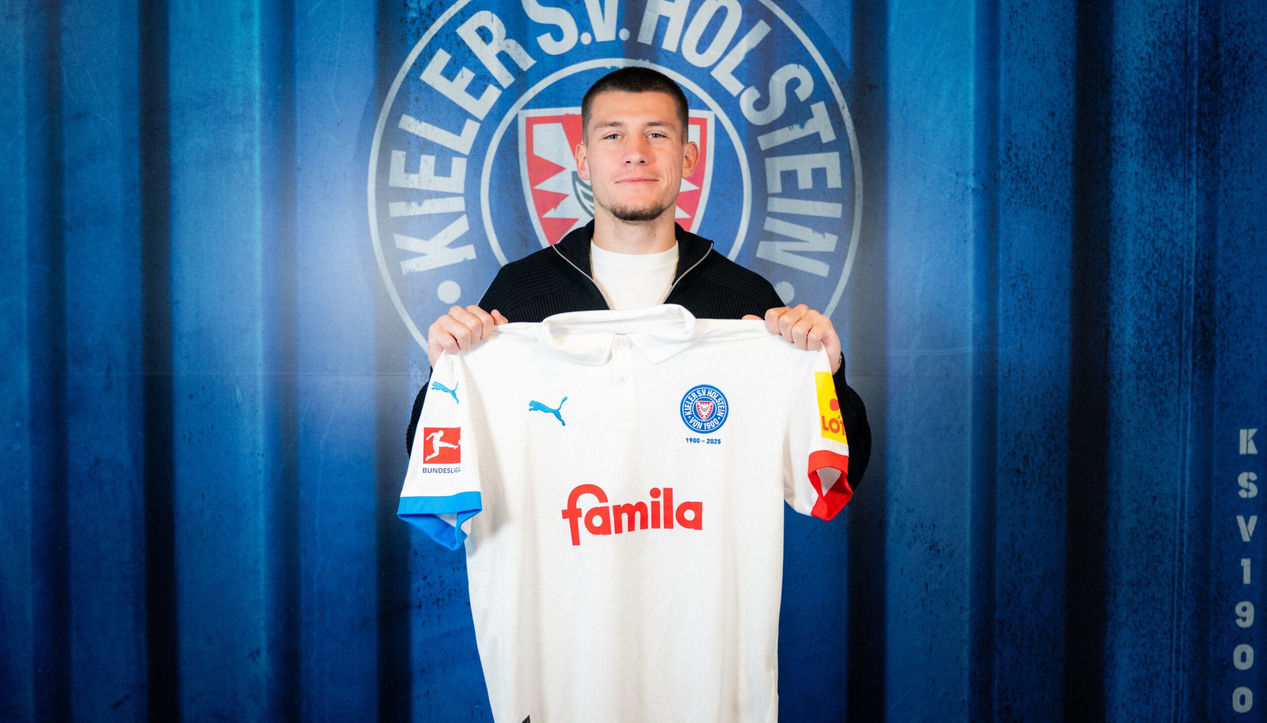 KSV Holstein, Mladen Cvjetinović verstärkt die Kieler Defensive