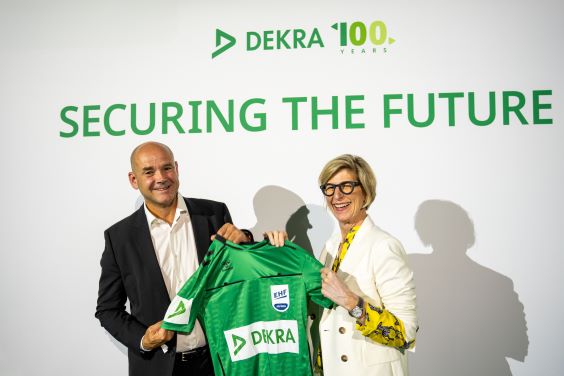 EHF und DEKRA verlängern ihre Zusammenarbeit