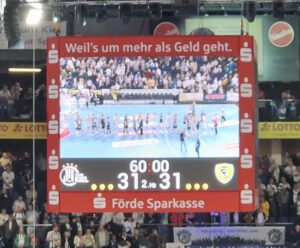 Endstand Spiel Kiel - Löwen