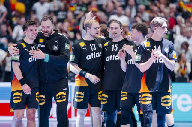 EHF, EM: Deutschland – Spanien 34:32 (17:15)